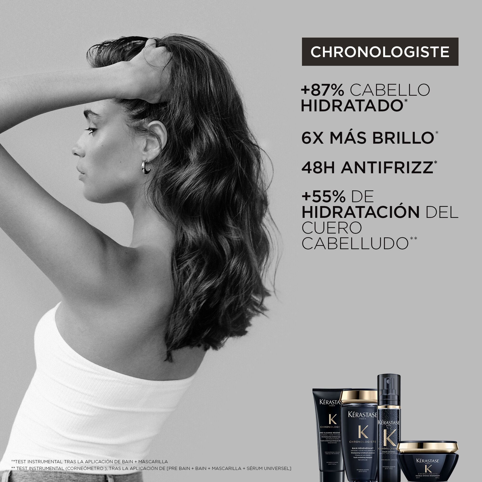 Shampoo antienvejecimiento Bain Régénérant | Kérastase.cl